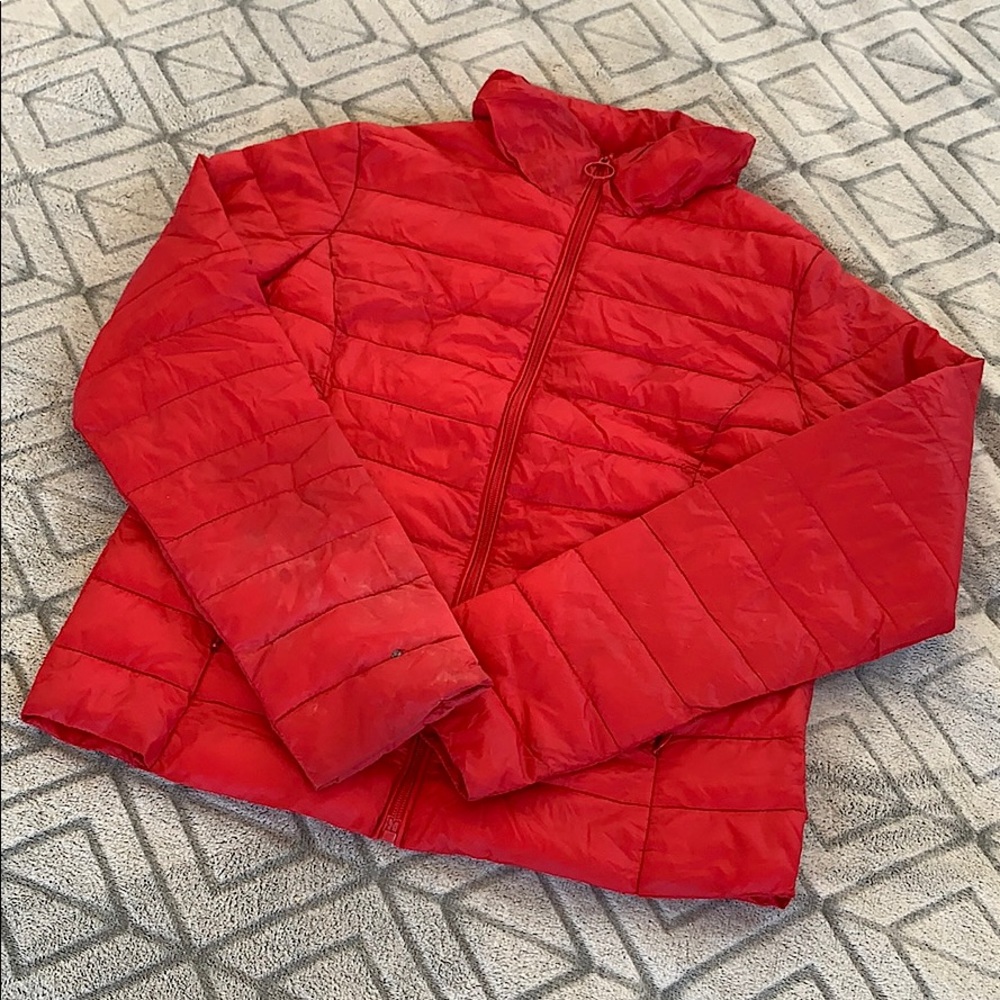 ❤️ Red Puffer Jacket Size Small ❤️